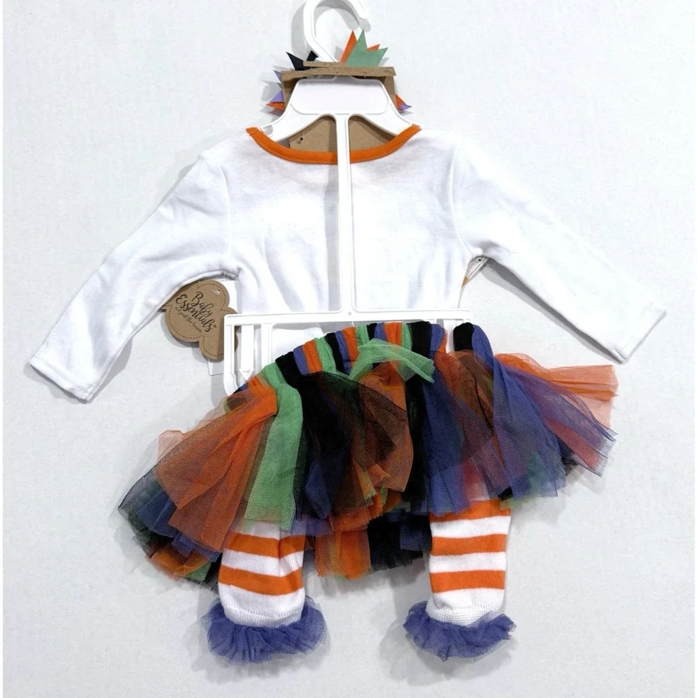 Baby Essentials 4 Pc Dress Me Up Set Baby Girl 6 Months My First Halloween